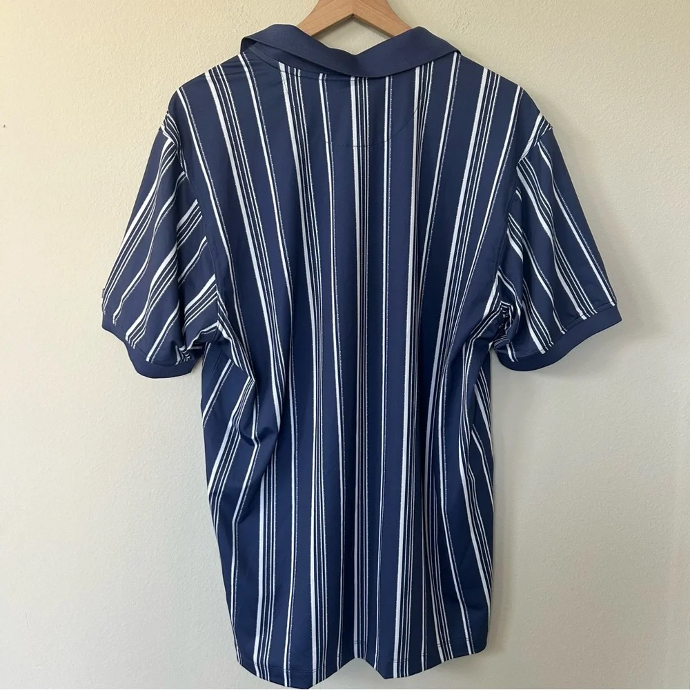 Bad Birdie Winning Streak Polo Mens XL Cobalt Blue Golf Performance NWT - Picture 4 of 5